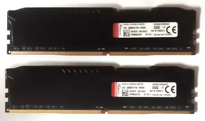 HX424C15FB2K4 - Kingston 16GB Kit (2x8GB) DDR4-2400MHz PC4-19200 288-Pin Memory • $24.88