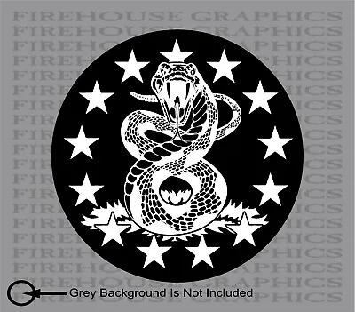 $4.99 • Buy Don't Tread On Me Liberty Gadsden 1776 American Flag Decal Sticker