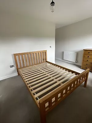 John Lewis King Size Oak Bed Frame • £200