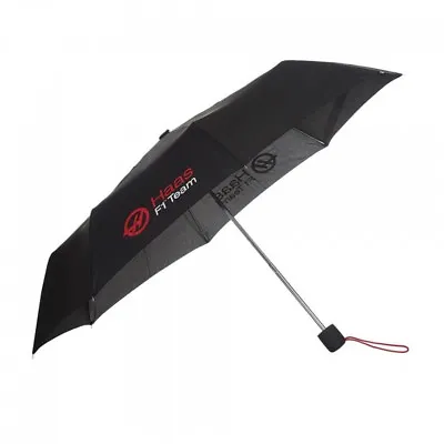 Haas F1 Black Compact Umbrella • $29.95