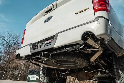 CORSA Sport CatBack Exhaust Black Tips For 2022-2023 Ford F-150 Tremor 5.0L V8 • $1518.99