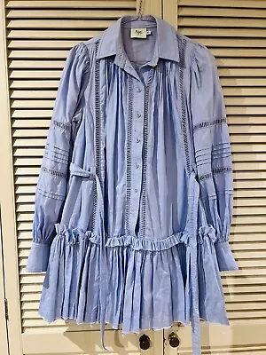 Gorgeous AJE “Elodie” Shirt Cotton  Dress -  Size 6 (also Fits 8) • $165