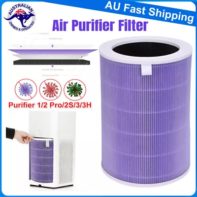 For Xiaomi Smart Mi Air Purifier HEPA Filter Replacement 2H 3 3H Pro PM2.5 AU • $24.89