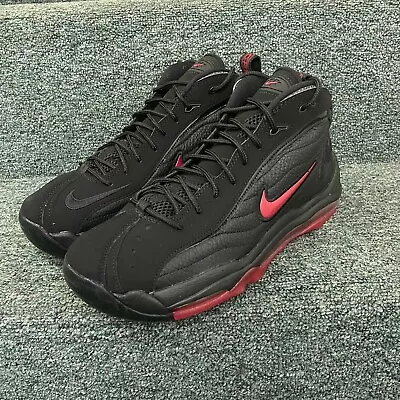 Nike Air Total Max UpTempo Bred Black  2021 CV0605-002 Men's Size 10 • $240