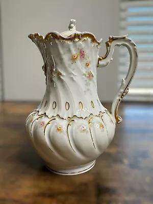 Elite Limoges France Small Tea Pitcher Vintage Rare Antique French • £61.76