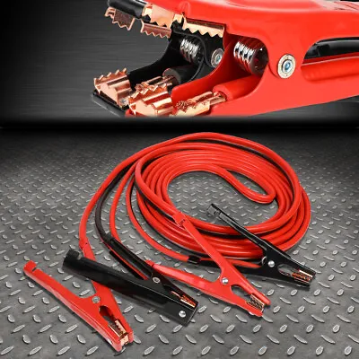 Heavy Duty 4 Gauge 25 Ft Battery Booster Cable Emergency Power Jumper 500 Amp • $27.99