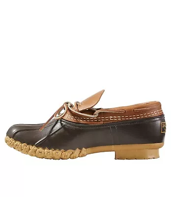 Vintage L.L. Bean Boots Maine Hunting Shoes Rubber Moc LOW Women’s Size 7 • $40