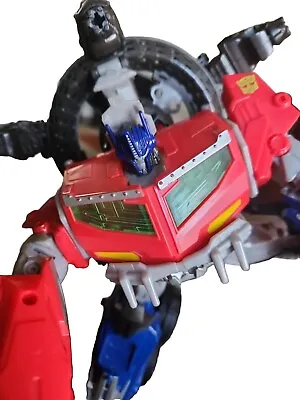 Transformers Animated Optimus Prime Figure Siege Battle Wheel - No Missles • $17.99