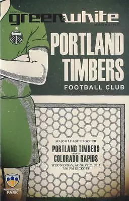 Portland Timbers 'Green & White' MLS Soccer/Football Program Volume 6 Issue 14 • $6.99