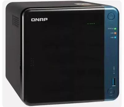 QNAP Turbo NAS 32 TB Storage  4 X 8 TB Hard Drives TS-453Be 8GB RAM • $850