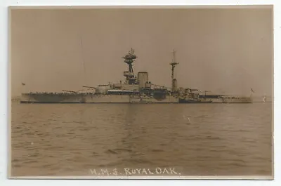 £10 • Buy HMS ROYAL OAK Revenge / R-class Battleship Royal Navy - RP PC