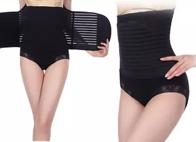 Body Shaper Slimming Support Band Belly Waist Belt Tummy Postpartum Recovery • £5.99
