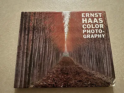 $34 • Buy Ernst Haas, Color Of Photography Book. First Edition 1989.