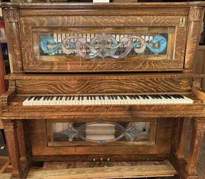 Vintage Player Piano Or Pianolo Pneumatic Self Playing Piano Will Ship! • $12999