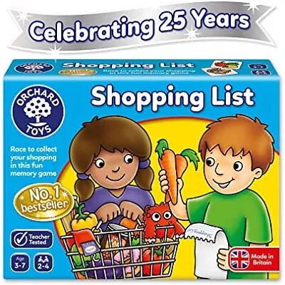 £8.72 • Buy Orchard Toys Shopping List Game
