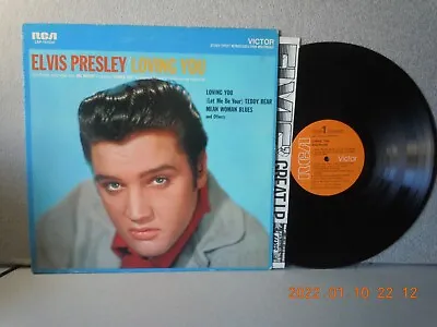 PRESLEYELVIS Vinyl Lp...LOVING YOU...RCA...VG++/VG++...'68 • $40