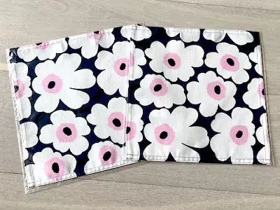 Marimekko Unikko Waffle Kitchen Towel 27cm X 27cm Set Of 2 Finland Brand New • $36.03