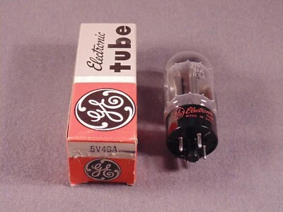 $9.99 • Buy 1 5V4GA GE TV Ham HiFi Radio Amp Vacuum Tube Code 64-13 NOS