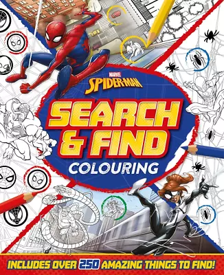 Spider-Man: Search And Find Colouring (Marvel) | FREE SHIPPING | 🚚 | 📚 | • $3.26