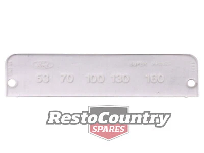 $51.90 • Buy Ford Radio Lens Facia AM Radio XB XC ZG ZH From 9/75 Stereo Face Panel