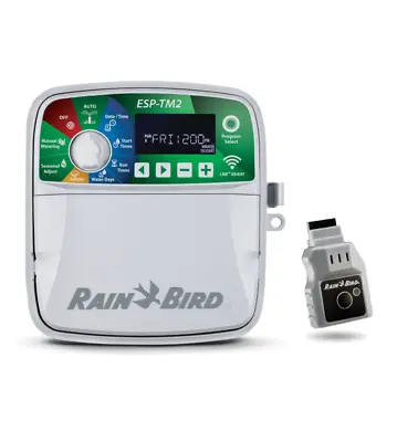 Rain Bird 4 Station ESP-TM2 Series Controller With Wi-Fi Lnk • $360