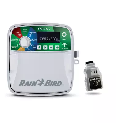 Rain Bird 8 Station ESP-TM2 Series Controller With Wi-Fi Lnk • $405