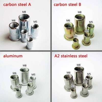 £1.25 • Buy Multi Threaded Blind Insert Rivet Nut Rivnut Nutsert Blindnut M3M4-M8 Screw Bolt