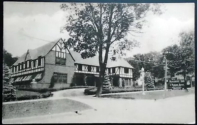 Vintage B&W View Of Montrose Inn Route 6 Montrose Pennsylvania • $2