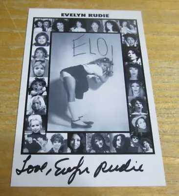 Evelyn Rudie Actress Autographed Signed 4X6 Photo  Playhouse 90  Eloise • £14.24