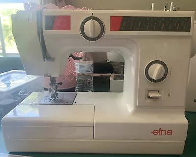 ELNA 1010 Sewing Machine W/ Foot Pedal ~ Swiss Made ~ • $79