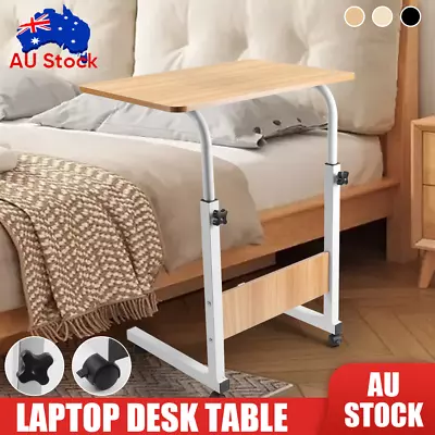 Laptop Desk Portable Mobile Computer Desk Stand Adjustable Bed Desk Table • $27.66