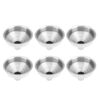  6 Pcs Stainless Steel Funnel Multifunctional Essential Oil Bottle Funnels Small • $6.37