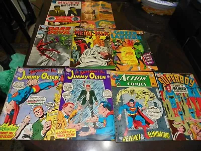 Lot Of (9) 60s Dell Mission Impossible #3 CBC I Love You  Marvel #45 DC Comics • $15