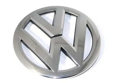 £67.40 • Buy VW TOUAREG 11-14 Front Chrome Bonnet Badge Emblem 7P6853601AULM Genuine