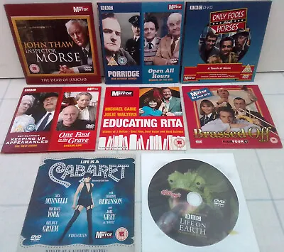 7 X 'Daily Mirror' Promotional Dvd's. (11 Disc's) • £5