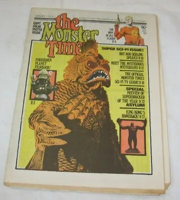 The Monster Times Newspaper Magazine Vintage Volume 1 No. 17 1972 Flash Gordon  • $29.99