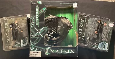 McFarlane Toys Matrix Mega Bundle - Neo Trinity & Sentinel - Brand New !!! • $280