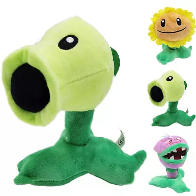 Plants Vs Zombies PVZ Plush Toy Pea Shooter Sunflower Soft Stuffed Toy Doll NEW • $13.79