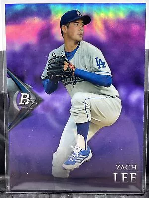 2014 Bowman Platinum Chrome Prospects Purple Refractors Card #BPCP31 Zach Lee • $3