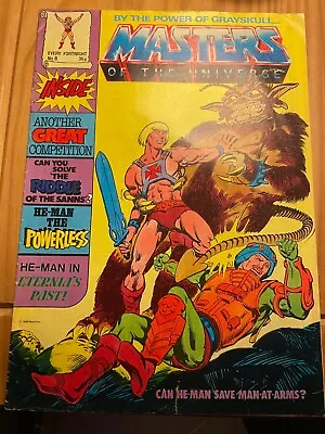 Masters Of The Universe - Marvel Comic Issue 8 From 1986 • $18.93