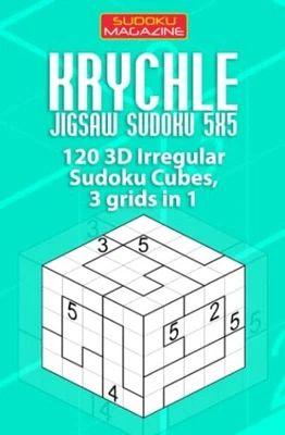 £75 • Buy Krychle Jigsaw Sudoku 5x5: 120 3D Irregular Sudoku Cubes, 3 Grids In 1 By Sudok