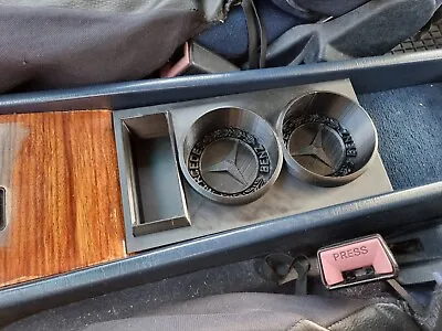 NEW! Mercedes Benz W123 And W124 CUP HOLDER With Logo! Big Cups! • $26