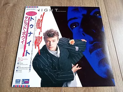 David Bowie - Tonight 12  1984 Obi Insert Japan Emi Near Mint • £22.95