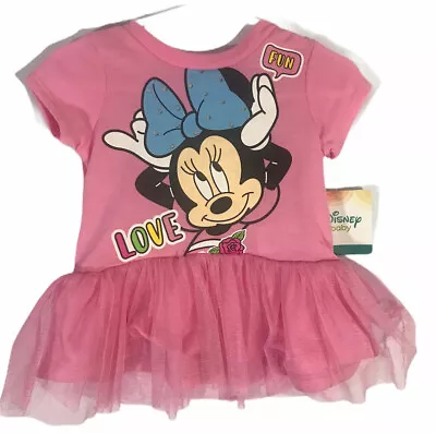 Disney Baby Minnie Mouse Dress Size 12 Months NEW WITH TAGS • $17.45