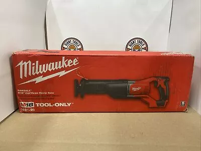 Milwaukee M18 SAWZALL 2621-20 18V Reciprocating Saw (Tool Only) • $119.99