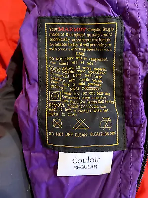 Marmot Couloir 0 Goose Down Sleeping Bag - Excellent Condition • $425