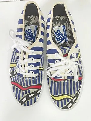 Vans Elite Designer Eley Kishimoto Unisex Shoes Bumpy Road W's 7 / M's 5.5 • £56.86