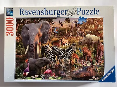 Ravensburger Softclick African Animal World Premium Jigsaw Puzzle 3000 Pc Safari • $29.99