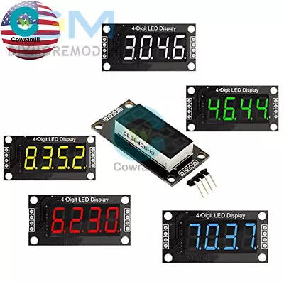 5PCS 0.36  TM1637 7-Segment 4-Bit Tube LED Display Digital Module For Arduino US • $12.63