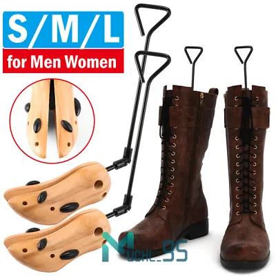 Pair Cowboy Boot Western Boot Stretcher Adjustable Loosens & Widen Tight Toe Box • $15.71